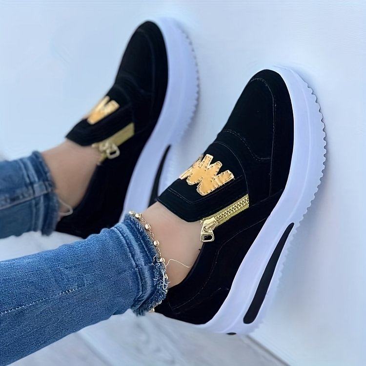 🔥2025 Hot Sale🔥Women's Casual Platform Slip-on Sneakers