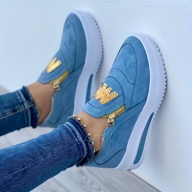 🔥2025 Hot Sale🔥Women's Casual Platform Slip-on Sneakers