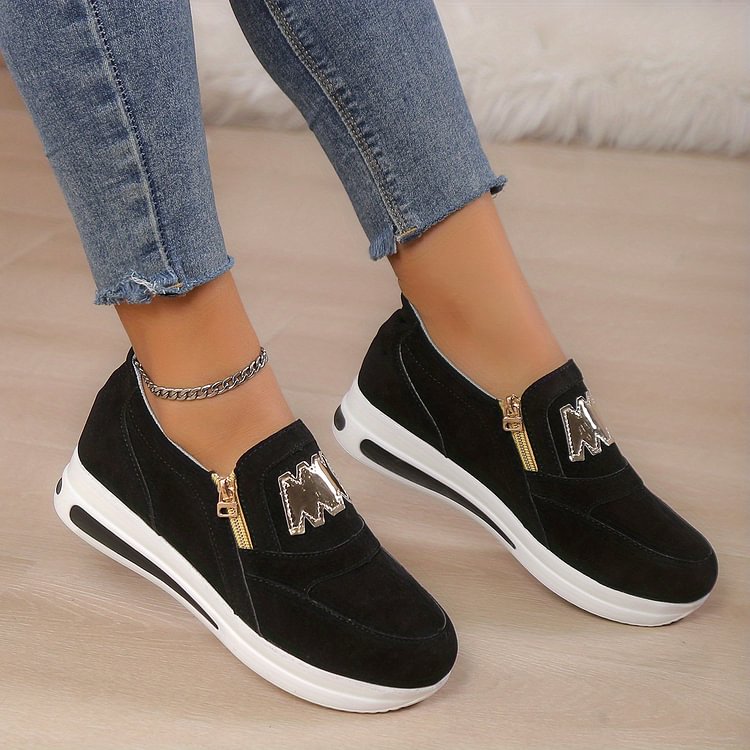 🔥2025 Hot Sale🔥Women's Casual Platform Slip-on Sneakers