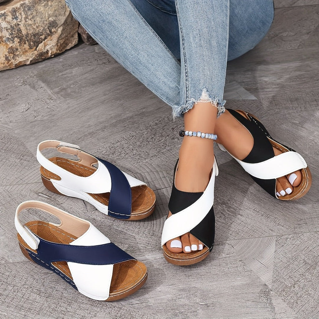 🔥 Women's Ultra Comfortable Slope Heel Orthopaedic Sandals