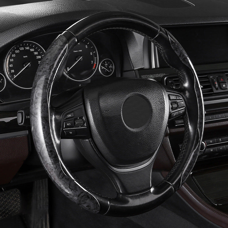 Universal non-slip car steering wheel cover