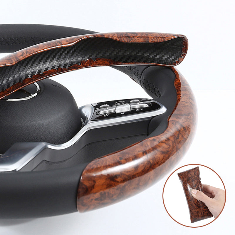 Universal non-slip car steering wheel cover